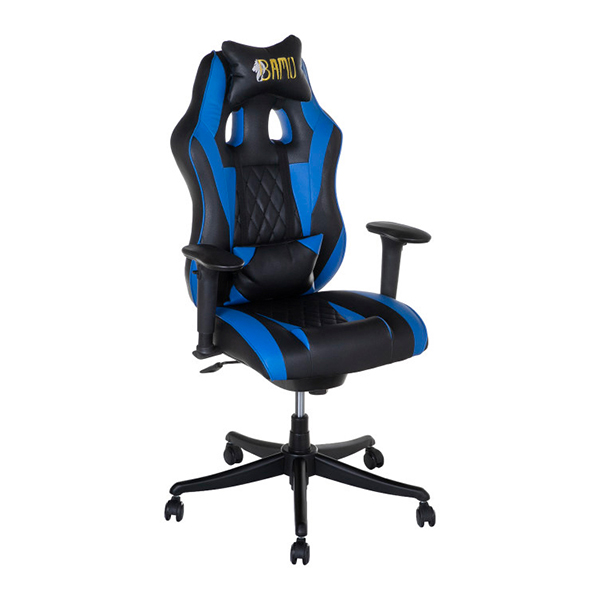 صندلی گیمینگ برند بامو مدل G2020 آبی 01