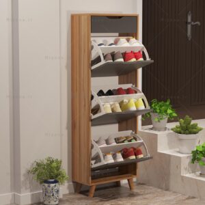 جاکفشی کمجا 24 سانتی سه درب کشودار داشبوردی – طول 50 ارتفاع 145