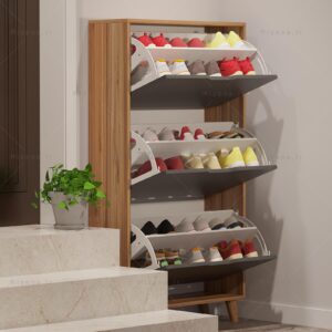 جاکفشی کمجا 24 سانتی سه درب داشبوردی – طول 70 ارتفاع 130