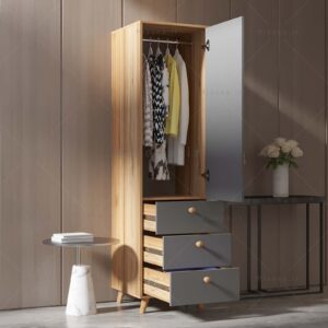 کمد درب بازشو سه کشو رویا – طول 50