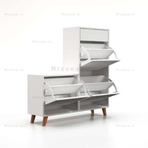 جاکفشی داشبوردی سه درب نشیمن دار طرح ایکیا- طول 100